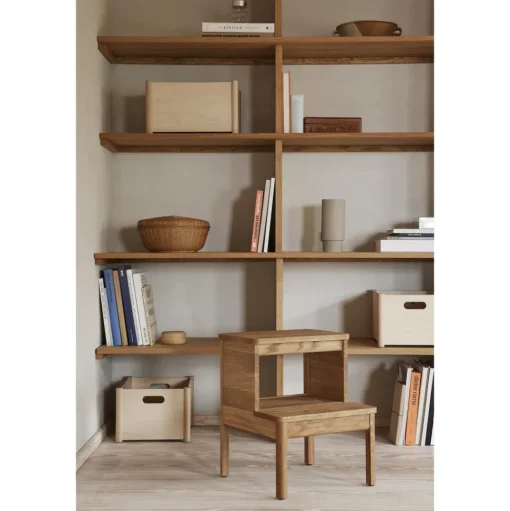 Form & Refine Pillar Opbevaringsboks Medium Bøg