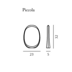 Foscarini Anisha Bordlampe Piccola Hvid
