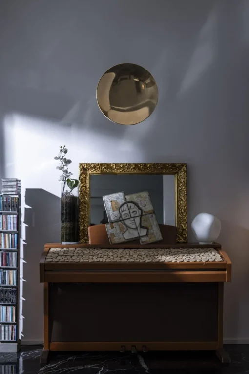 Foscarini Anoor Piccola Vág/Loftlampe Hvid ON-OFF