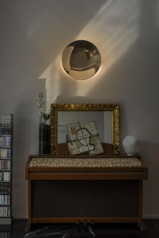 Foscarini Anoor Piccola Vág/Loftlampe Gun Metal ON-OFF