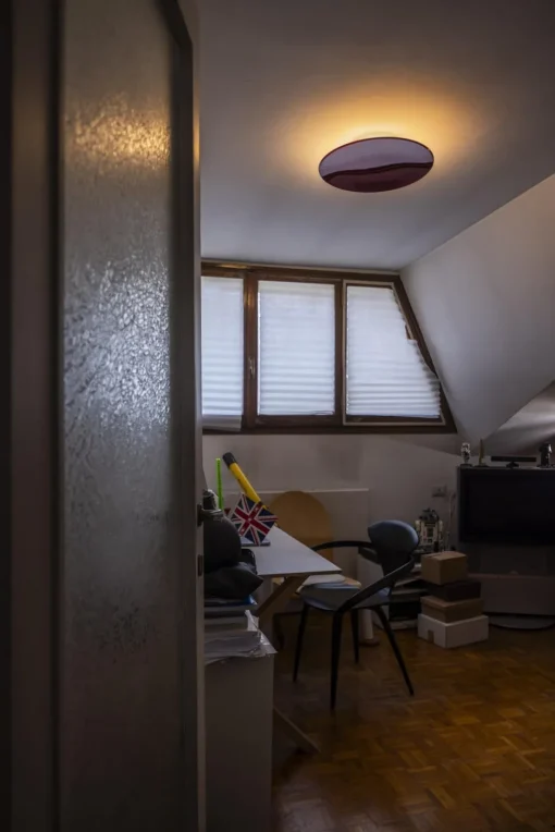 Foscarini Anoor Vág/Loftlampe Rød PUSH