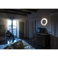 Foscarini Bahia Vág/Loftlampe Led med Lysdámper Hvid/Violet