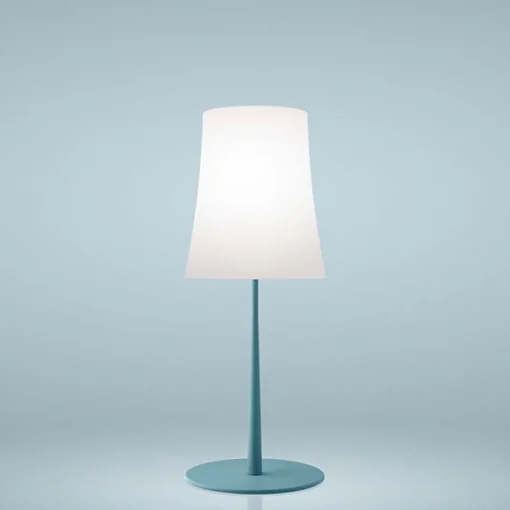 Foscarini Birdie Easy Bordlampe Grande Lys Blå