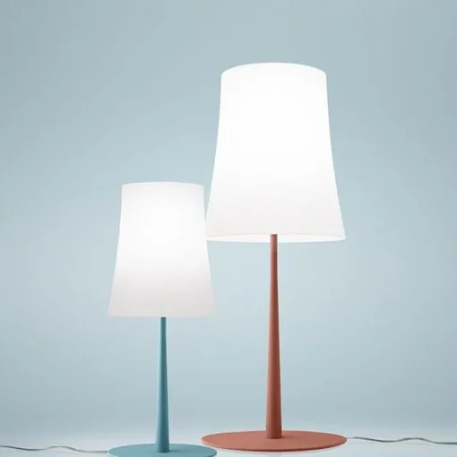 Foscarini Birdie Easy Bordlampe Grande Lys Blå