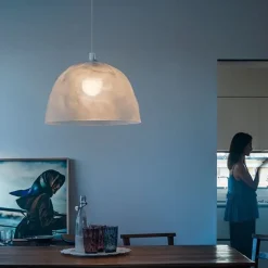 Foscarini BUMP Pendel Transparent & Frost