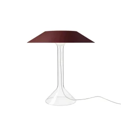 Foscarini Chapeaux M Bordlampe Mørke Rød