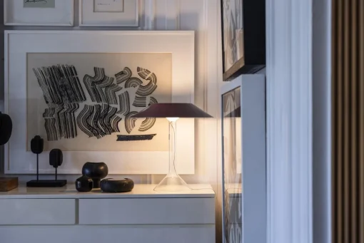 Foscarini Chapeaux M Bordlampe Grå