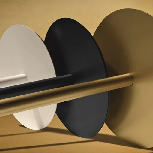 Foscarini Gem Gulvlampe Hvid/ Guld