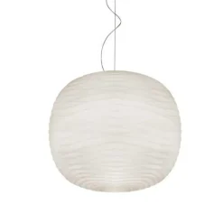 Foscarini Gem Pendel Med Lysdámper Hvid