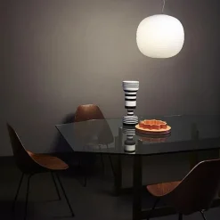 Foscarini Gem Pendel Med Lysdámper Hvid