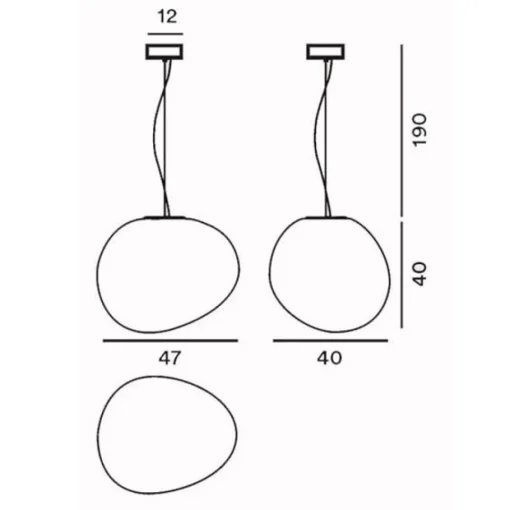 Foscarini Gregg Pendel Grande
