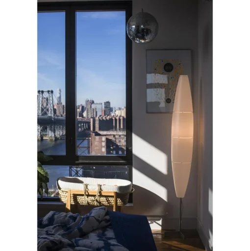 Foscarini Havana Gulvlampe Aluminium Hvid