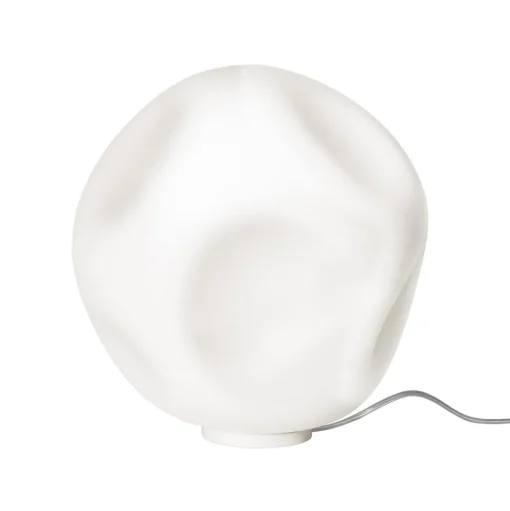 Foscarini HOBA Bordlampe Grande Dámpbar Hvid