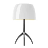 Foscarini Lumiere Bordlampe Grande Varm Hvid Aluminium