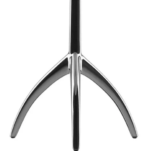 Foscarini Lumiere Bordlampe Grande Hvid Sortforkromet med Lysdámper