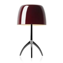 Foscarini Lumiere Bordlampe Grande Kirsebár Aluminium