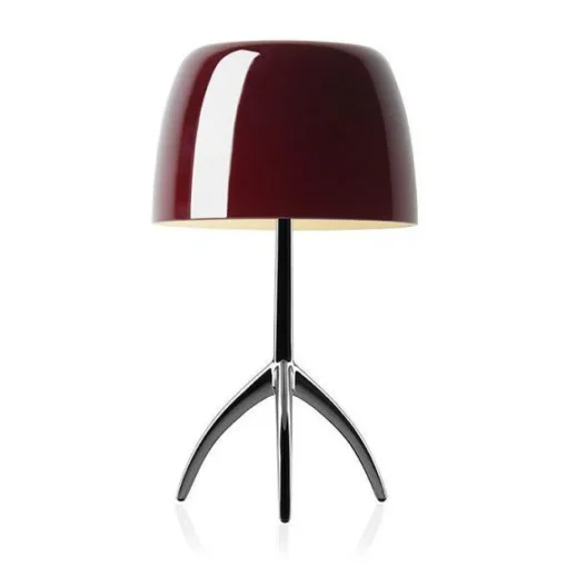 Foscarini Lumiere Bordlampe Grande Kirsebár Aluminium