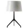 Foscarini Lumiere Xxl Bordlampe Hvid Sortforkromet