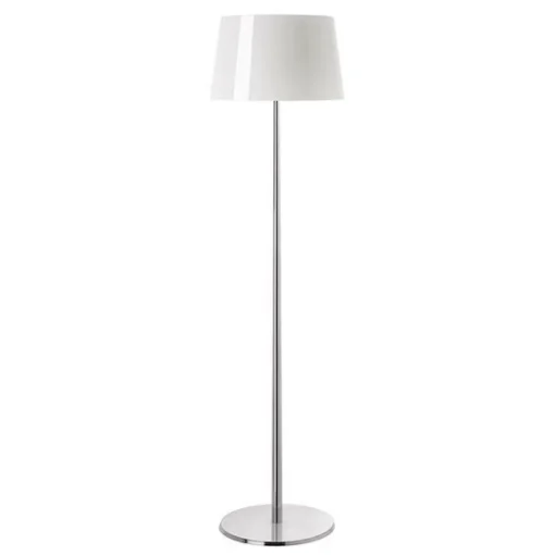 Foscarini Lumiere Xxl Gulvlampe Aluminium & Hvid med Lysdámper