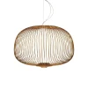 Foscarini Spokes 3 Pendel med Lysdámper Kobber