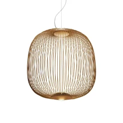 Foscarini Spokes 2 Pendel med Lysdámper Kobber