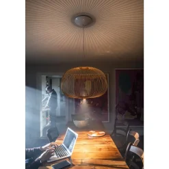 Foscarini Spokes 3 Pendel med Lysdámper Grå