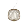 Foscarini Spokes 2 Piccola Pendel med Lysdámper Kobber