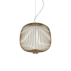 Foscarini Spokes 2 Piccola Pendel med Lysdámper Kobber