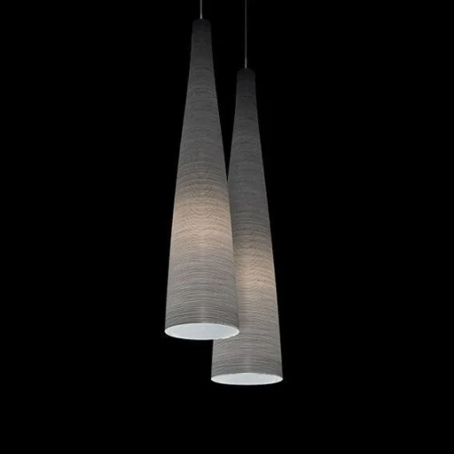 Foscarini Tite 1 Pendel Sort & Hvid