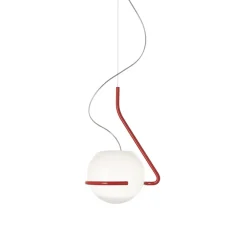 Foscarini Tonda Pendel Lille Orange/Hvid