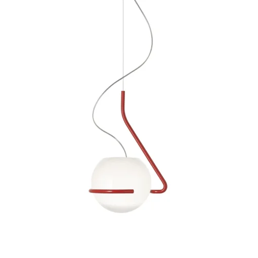 Foscarini Tonda Pendel Lille Orange/Hvid