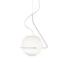 Foscarini Tonda Pendel Stor Hvid/Hvid