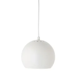 Frandsen Ball PendelØ18 cm Mat Hvid