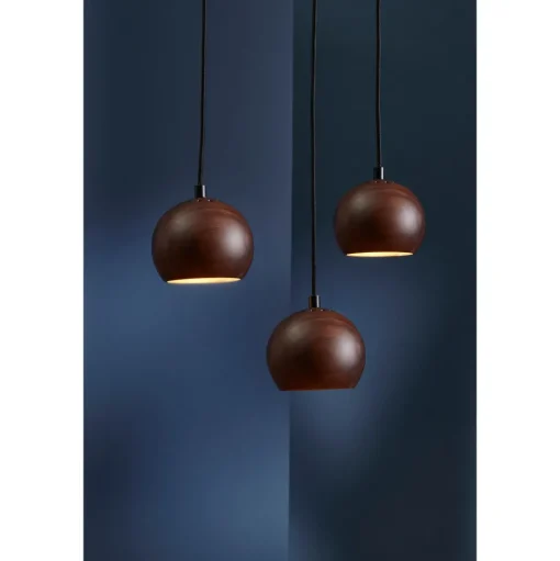 Frandsen Ball PendelØ12 Valnød