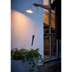 Frandsen Grasp Havelampe Med Spyd Solid Messing