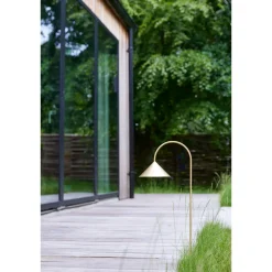 Frandsen Grasp Havelampe Med Spyd Solid Messing