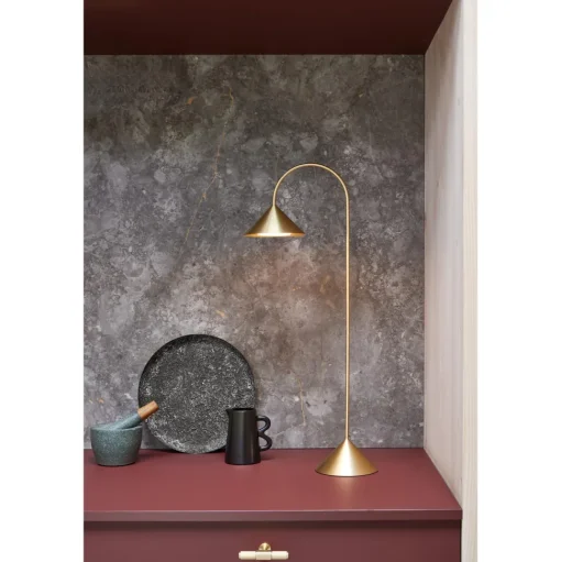 Frandsen Grasp Transportabel Lampe H72 Matt Beetroot