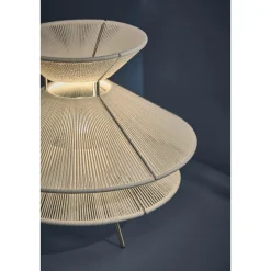 Frandsen Kiku BordlampeØ35,5 cm Hvid