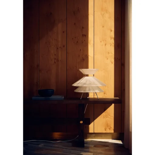 Frandsen Kiku BordlampeØ35,5 cm Hvid