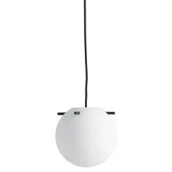Frandsen Koi PendelØ19 Opal Hvid/Sort Sticks