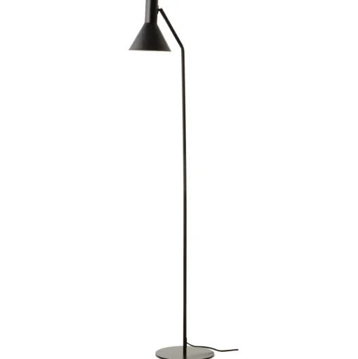 Frandsen Lyss Gulvlampe Mat Sort