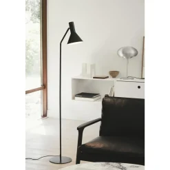 Frandsen Lyss Gulvlampe Mat Sort