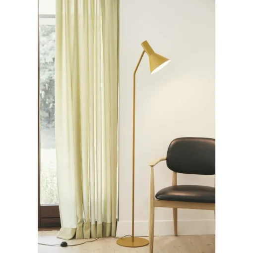 Frandsen Lyss Gulvlampe Mat Sort