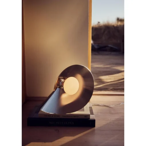 Frandsen Peel Bordlampe Børstet/Rustfri Stål