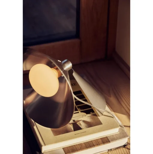 Frandsen Peel Bordlampe Børstet/Rustfri Stål