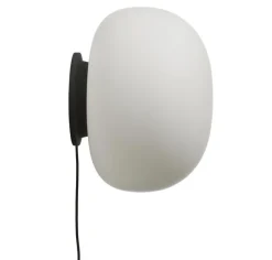 Frandsen Supernate Bord/VáglampeØ38 Opal Hvid/Sort