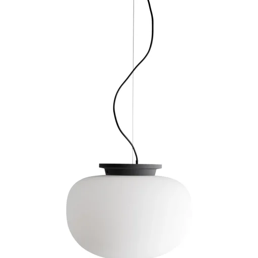 Frandsen Supernate PendelØ38 Opal Hvid/Sort