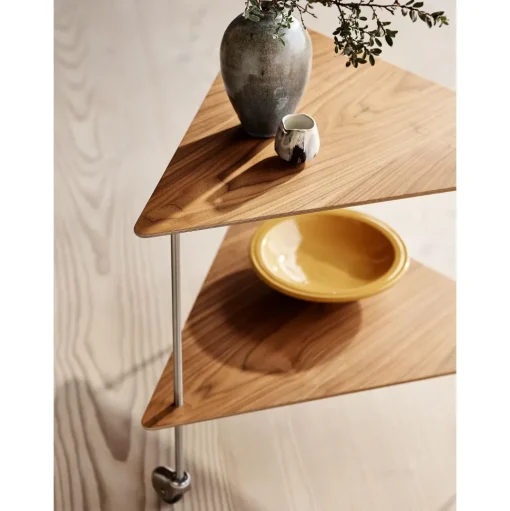 Fritz Hansen Aj Trolley Sidebord Valnød