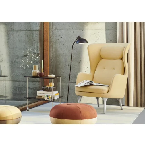 Fritz Hansen Aj Trolley Sidebord Valnød