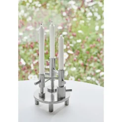 Fritz Hansen Candleholder Lysestage Stor Stål